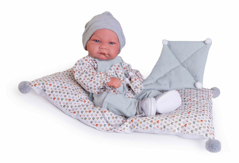 Muñecas Antonio Juan - Recien nacido Nico con cometa y cojín (50394)