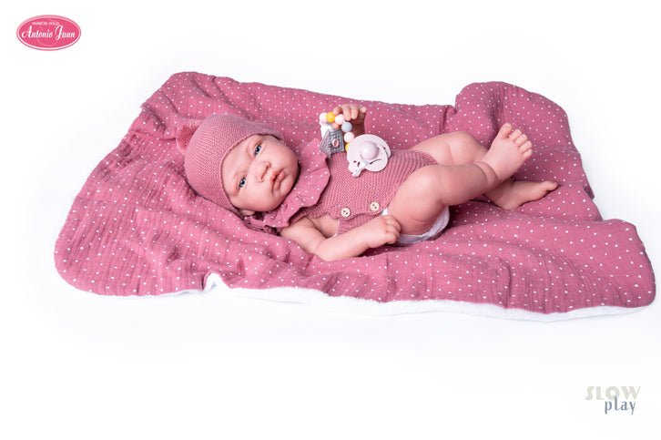 Muñecas Antonio Juan Sweet Reborn Nacida parejita con cuerpo de vinilo (80220)