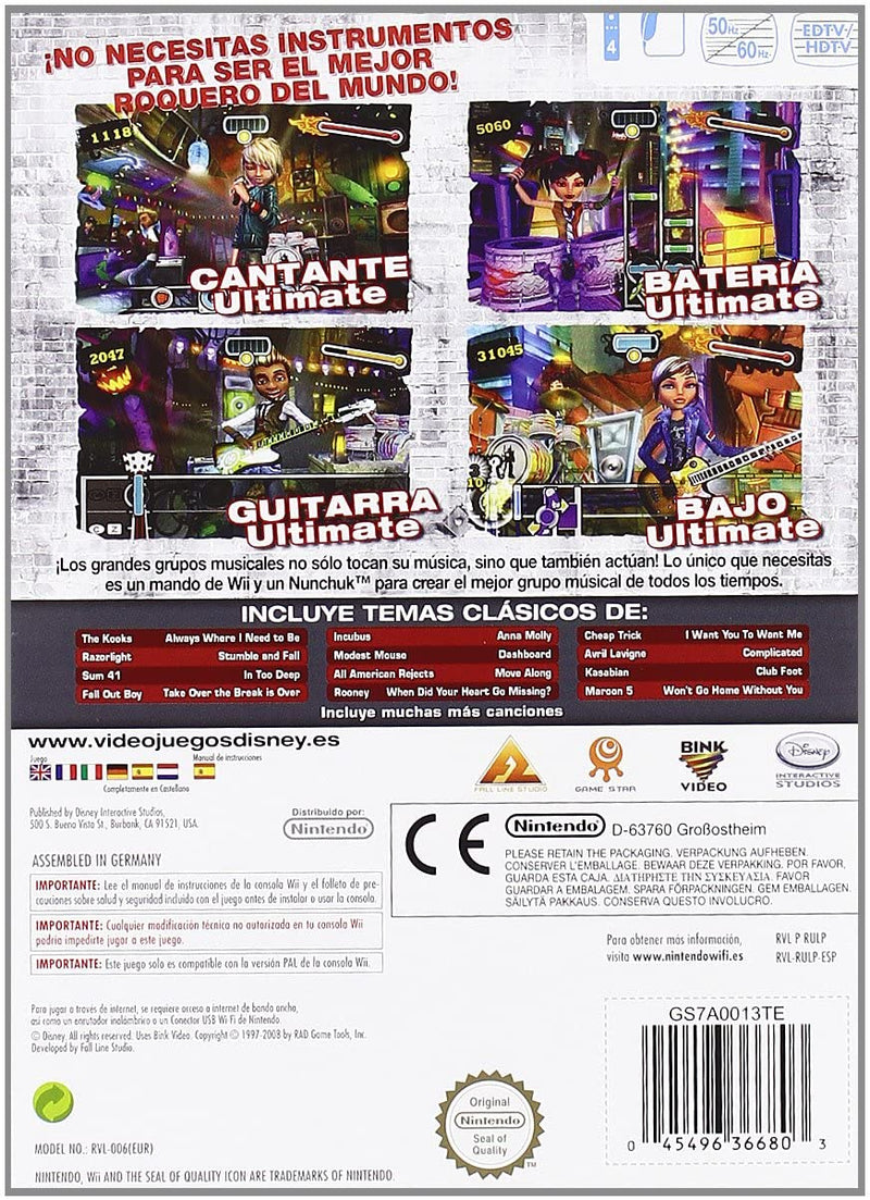 NIntendo Wii Ultimate Band