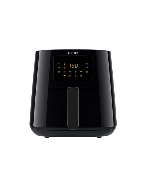 Philips essential freidora de aire sencillo 6,2 litros 2000 W negro, plata (HD9280)
