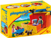 playmobil 1.2.3 MERCADO MALETIN Playmobil