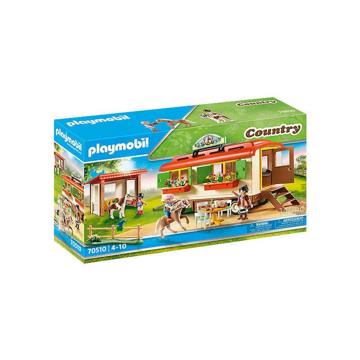 Playmobil Caravana Campamento de Ponis (70510)