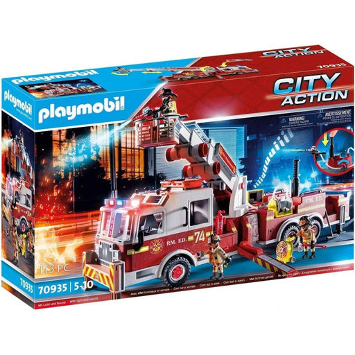 Playmobil City Action Vehiculo de Bomberos Escalera de la Torre (70935)