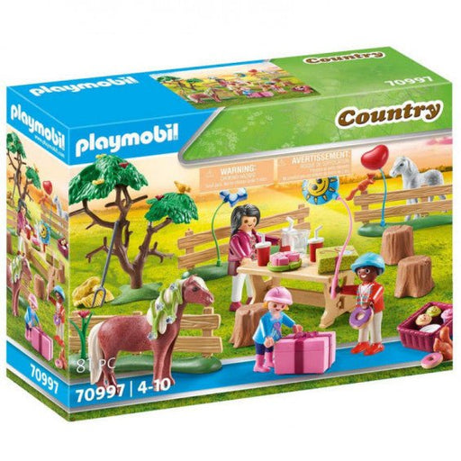 Playmobil Country Fiesta de cumpleaños en la granja (70997)