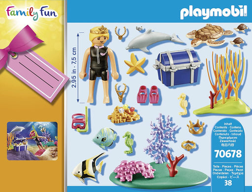 Playmobil Set de regalo Buceadora de Tesoros (70678)