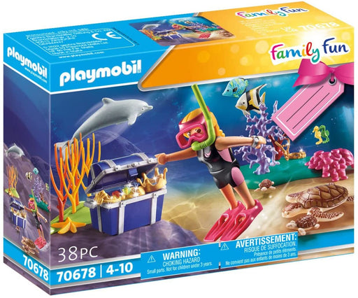 Playmobil Set de regalo Buceadora de Tesoros (70678)