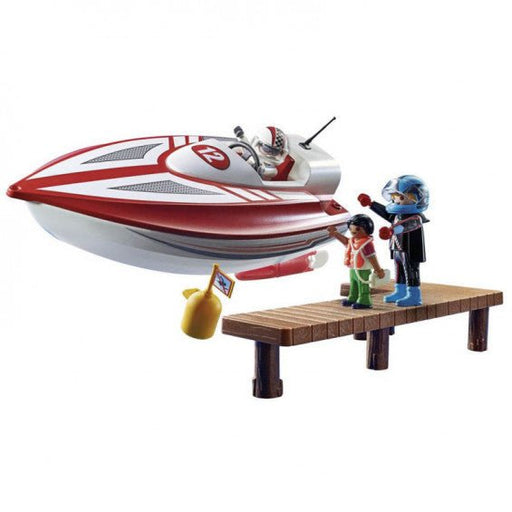 Playmobil Sports & Action Lancha con motor submarino (70744)