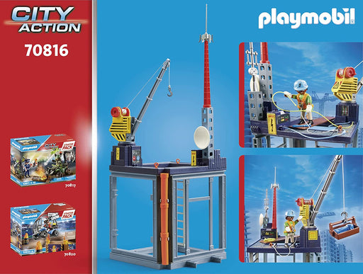 Playmobil Starter Pack Construccion con Grúa (70816)