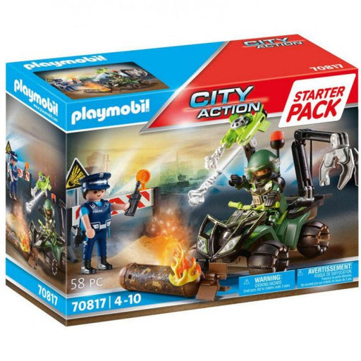 Playmobil Starter Pack Policia Entrenamiento (70817)