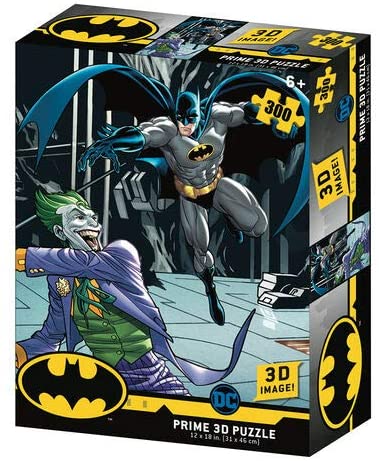 Prime 3D - Puzzle lenticular 300 Piezas 3D Batman vs Joker (33002)