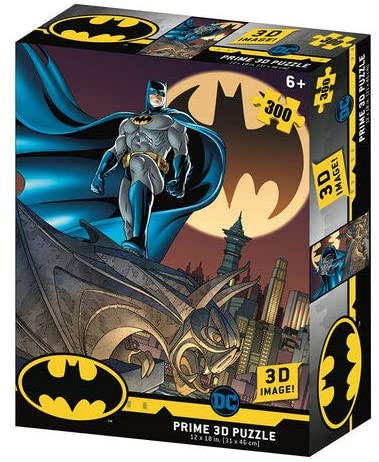 Prime 3D -Puzzle lenticular 300 Piezas Batseñal 3D (33001)