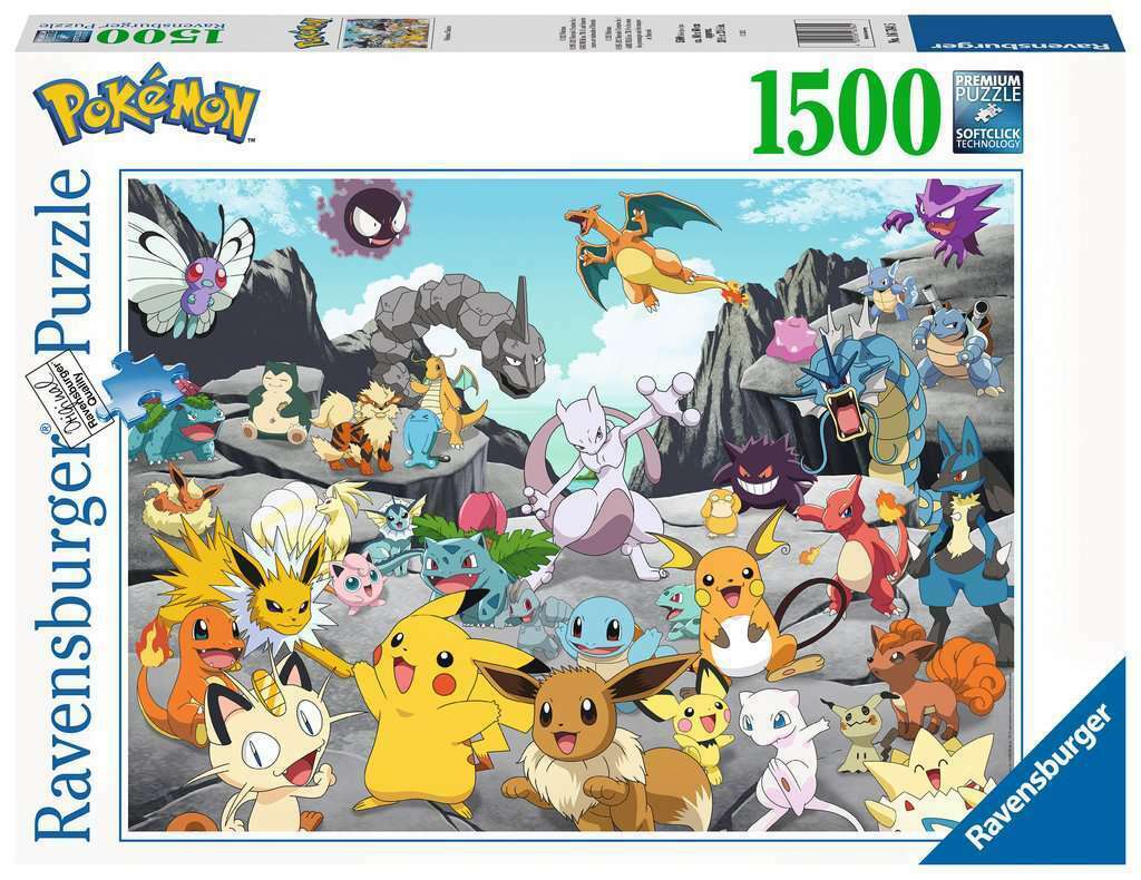 Boîte de rangement Ravensburger Puzzle 3D 223 pièces Pokémon (11546) —  Híper Ocio