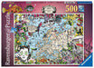 Ravensburger Puzzle 500 Mapa Europeo (16760)