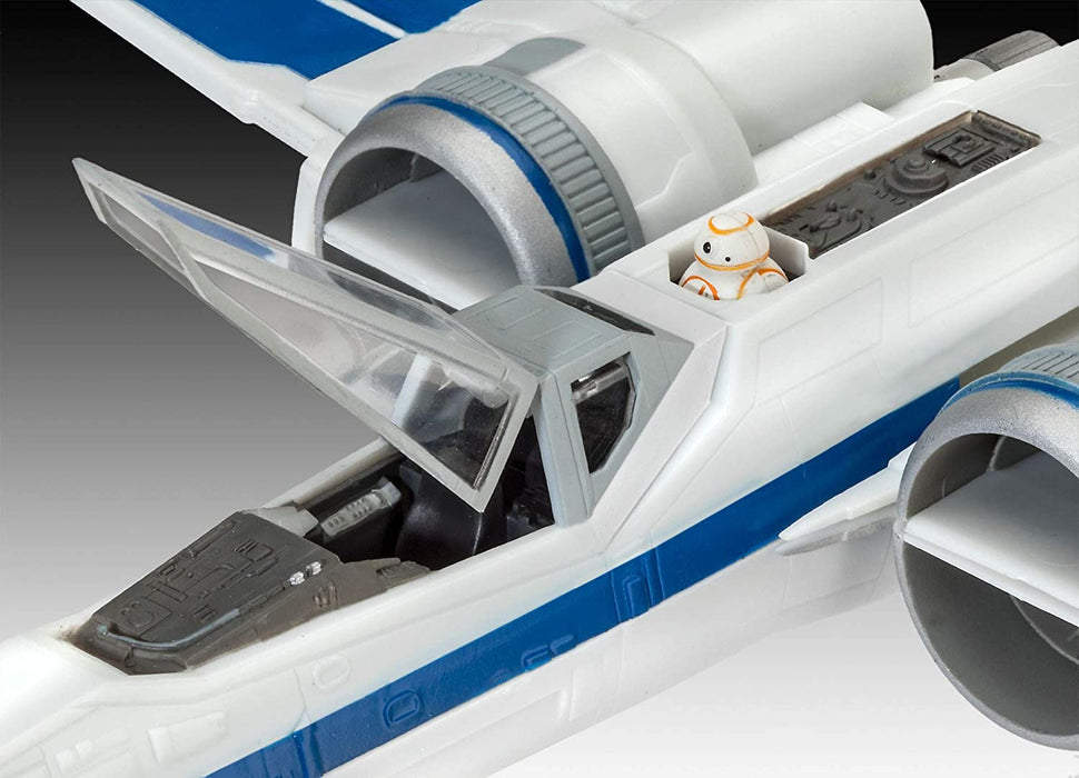 Revell- Model Set Resistance X-Wing Fighter Luke Skywalker Kit plástico, Multicolor, 1/50 (66744)