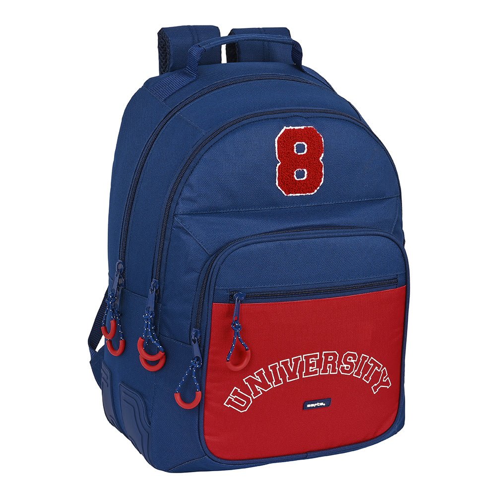 Safta Mochila Doble Adaptable a Carro University (642229773)