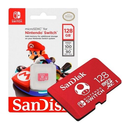 Sandisk MicroSDXC 128Gb 100Mb/s Nintendo Switch (183552)