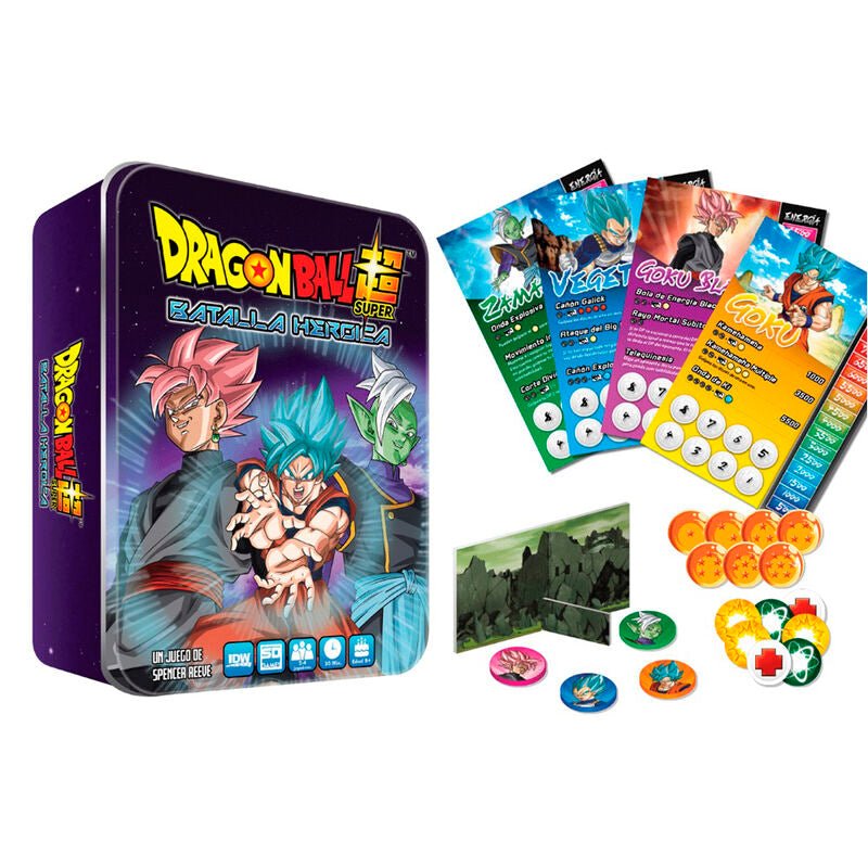 SD Toys - Juego de Mesa Dragon Ball Super Batalla Heroica (RS530905)