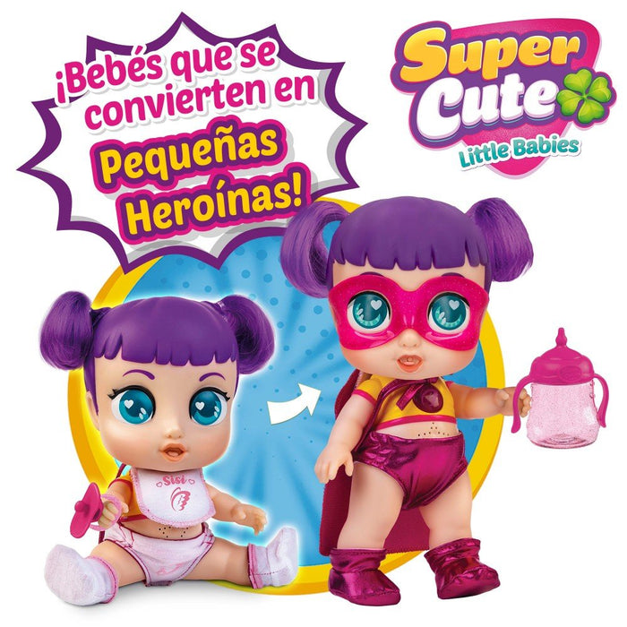 Super Cute Muñeca Superheroína Sisi con Accesorios (85393)