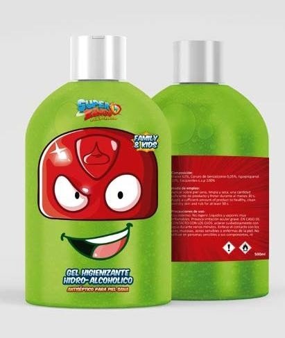 SUPERZINGS GEL HIDROALCOHOLICO 250 ML