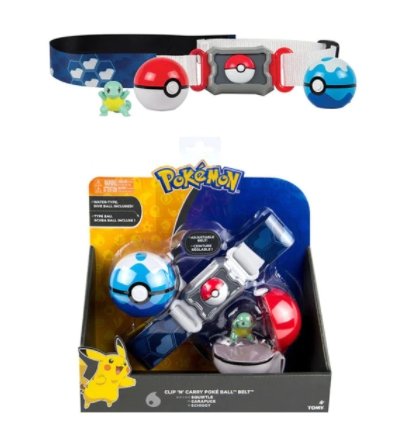 Ceinture Pokémon Pokéball  Juguetes de pokemon, Figuras de acción, Pokemon