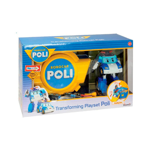 Toy Partner Robocar Poli - Funda maleta Taller con figura (TP83072)