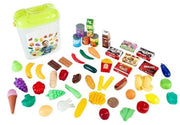 Toy Planet Bote Comiditas 60 Piezas (ABC/303386)
