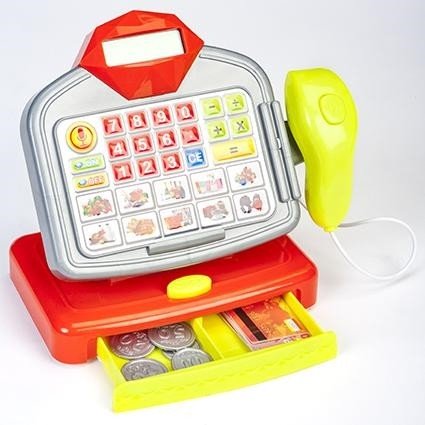 Toy Planet CAJA REGISTRADORA IMITACIÓN TACTIL BASIC