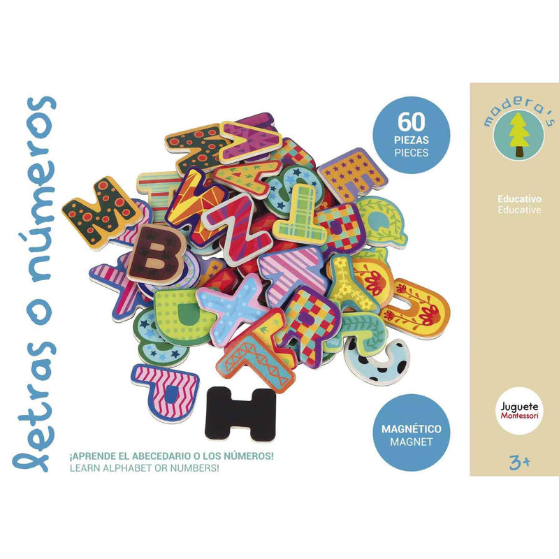 Toy Planet Letras o Numeros Magneticos (28612)