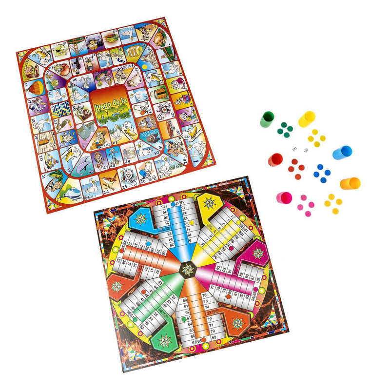 Toy Planet Parchís y Oca 6 jugadores (TPFOD0331A1)