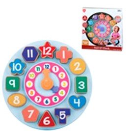 toy planet RELOJ MADERA ENCAJABLE Toy Planet