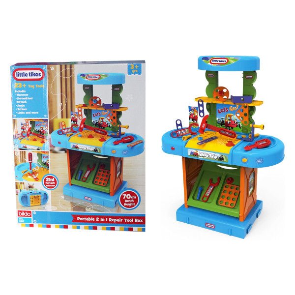 Valuvic Caja de Herramientas 2 en 1 de Little Tikes (B-4304)