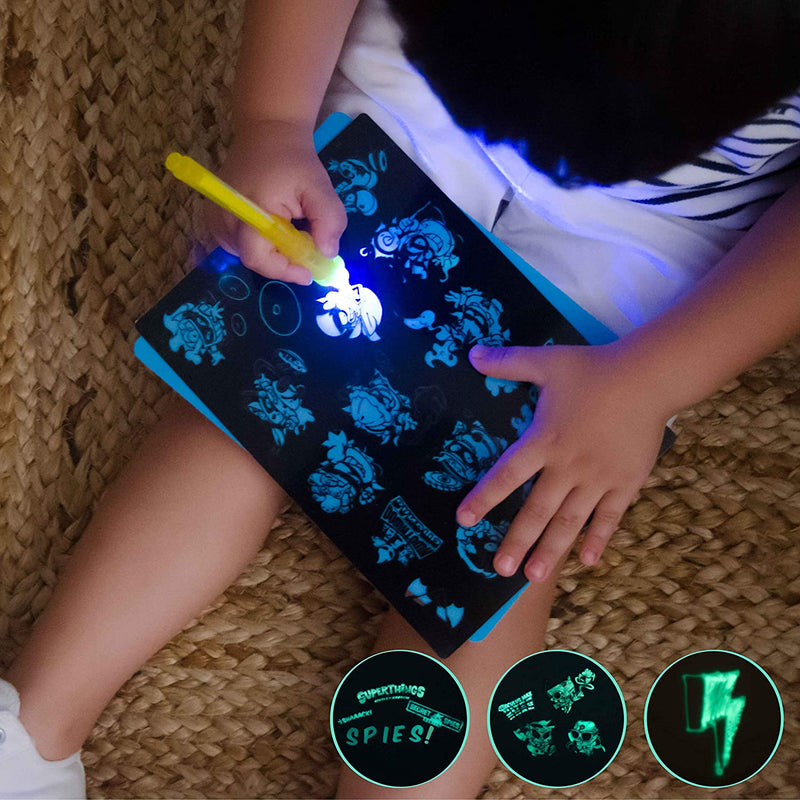 Valuvic Pizarra Mágica SuperThings Secret Spies Amarillo (X0016SA1Z7)