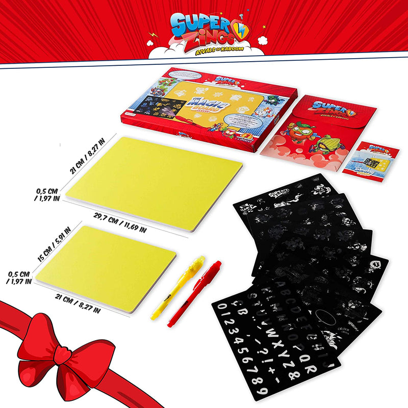 valuvic Superzings Pizarra Mágica Rojo (X0016S3PD7)