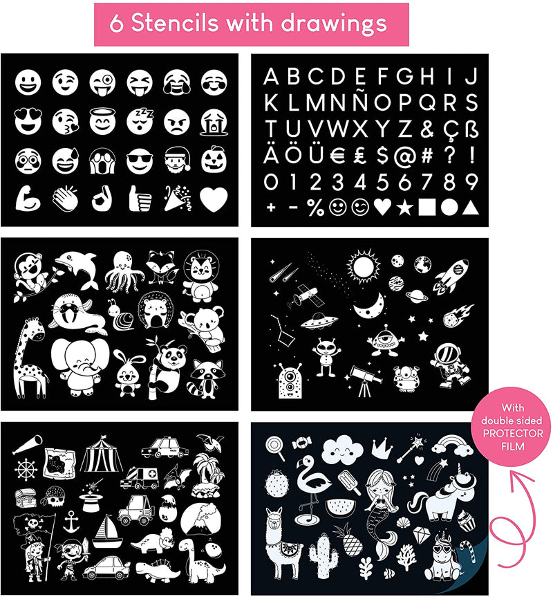 valuvic Superzings Pizarra Mágica Rojo (X0016S3PD7)