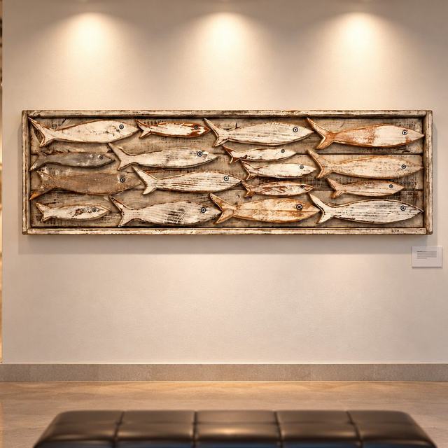 17 Peces, obra de Antonio Martínez Ruiz (WallArt)