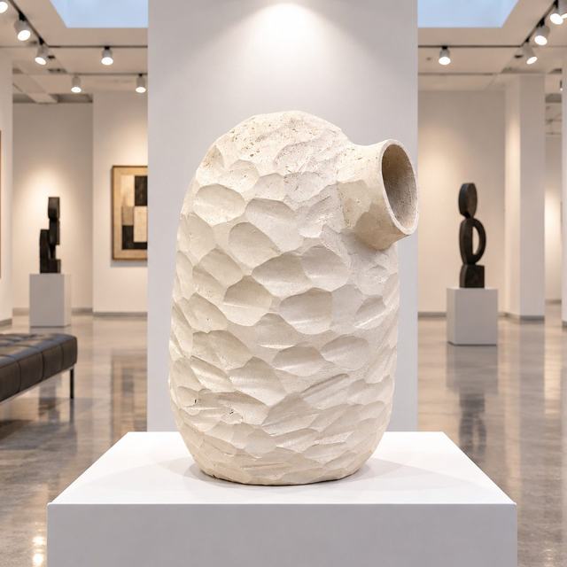 Abstracción cerámica, obra de Antonio Martínez Ruiz (Cerámica)