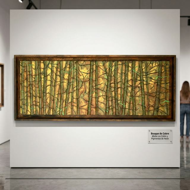 BAMBÚS 1, obra de Antonio Martínez Ruiz (WallArt)