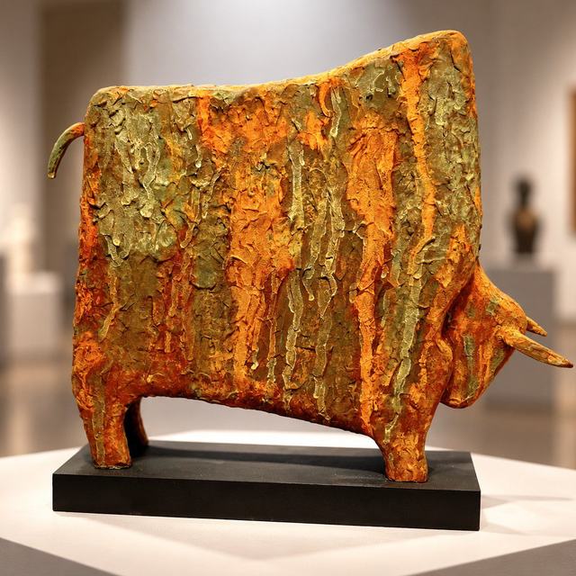 BISONTE 2, obra de Antonio Martínez Ruiz (Toros)