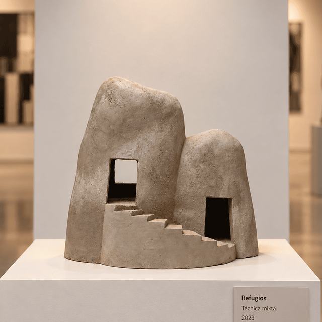 Casa 10, obra de Antonio Martínez Ruiz (Cerámica)
