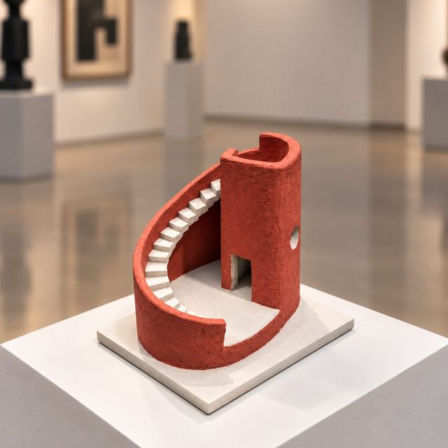 Casa 18 cerámica, obra de Antonio Martínez Ruiz (Cerámica)