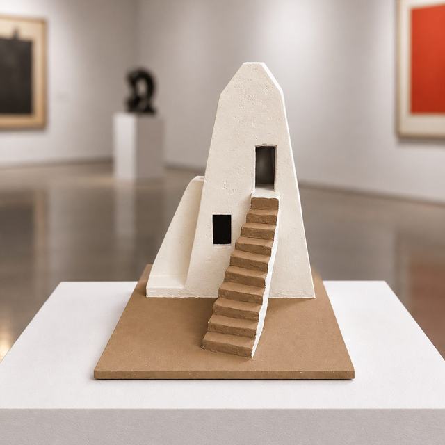 Casa 8 cerámica, obra de Antonio Martínez Ruiz (Cerámica)
