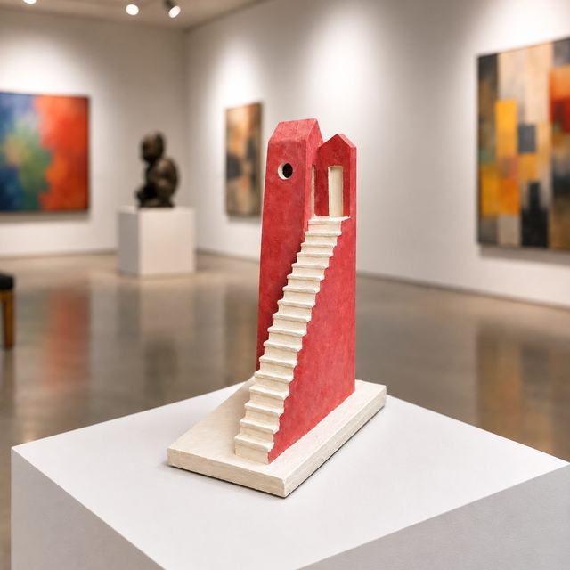 Casa 9 cerámica, obra de Antonio Martínez Ruiz (Cerámica)