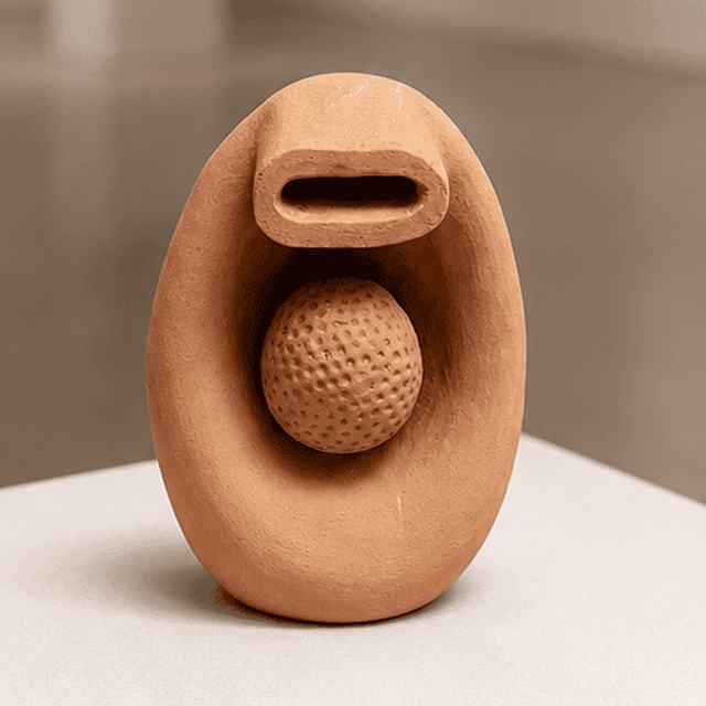 Composición 21 cerámica, obra de Antonio Martínez Ruiz (Cerámica)