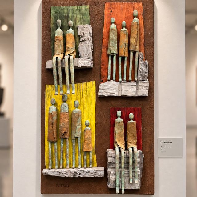 Conexiones, obra de Antonio Martínez Ruiz (WallArt)