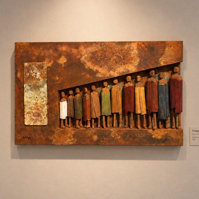 Doce, obra de Antonio Martínez Ruiz (WallArt)