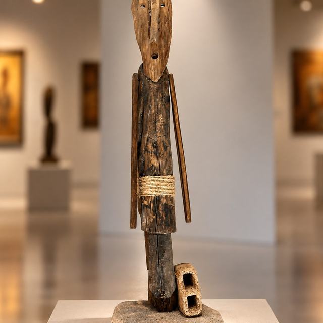 El guardian, obra de Antonio Martínez Ruiz (Ensamblada)