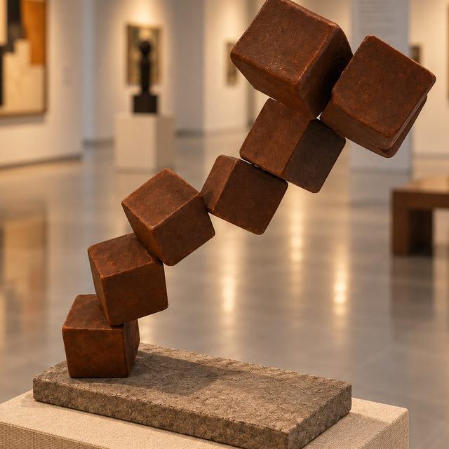 Equilibrio 4, obra de Antonio Martínez Ruiz (Ensamblada)