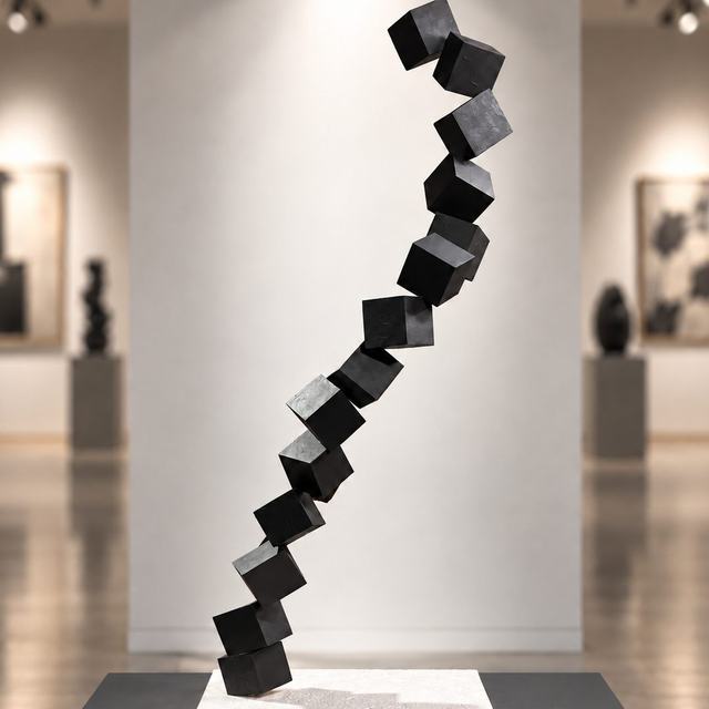 Equilibrio IIII, obra de Antonio Martínez Ruiz (Ensamblada)
