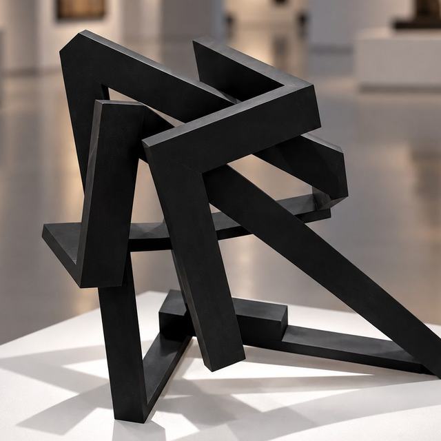 Estructura 2, obra de Antonio Martínez Ruiz (Ensamblada)