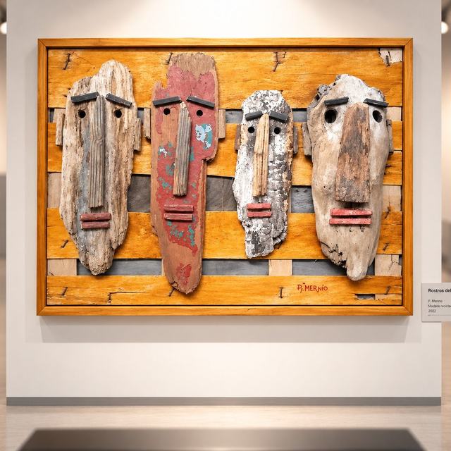 FIGURAS DEL TIEMPO, obra de Antonio Martínez Ruiz (WallArt)